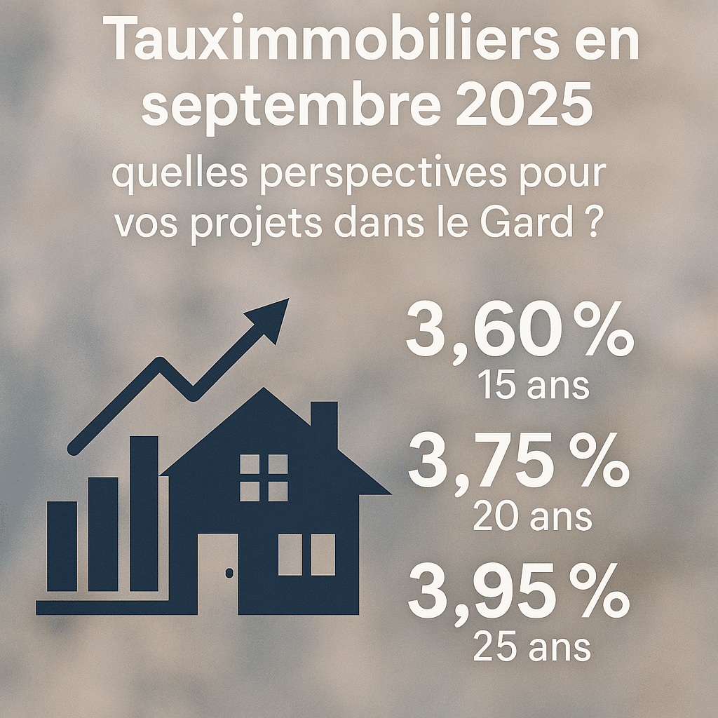 taux immobilier dans le Gard à Septembre 2025 taux immobilier dans le Gard à Septembre 2025