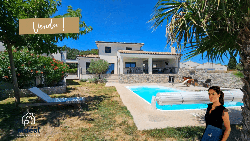Villa contemporaine vendue à 10 minutes de Sommières