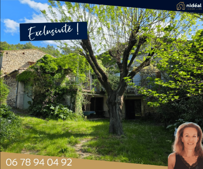 Mas à rénover vendu à Cannes-et-Clairan