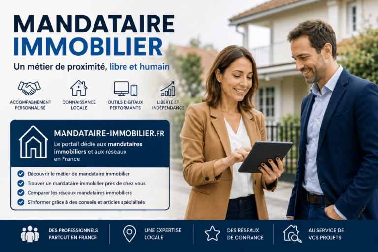 Tout sur le métier de mandataire immobilier